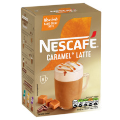 NESCAFÉ GOLD Caramel Latte' 136g, 8 Sachets